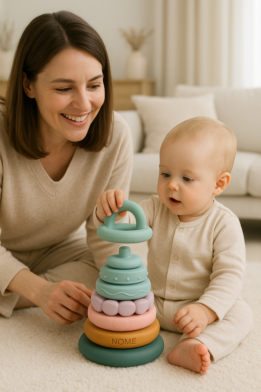 Torre Sensorial Personalizada – Nuvem de Amor