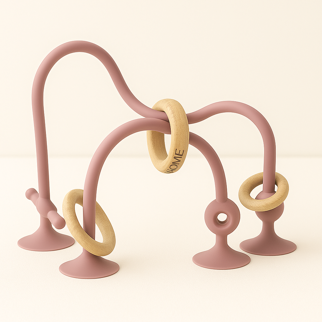 Brinquedo Sensorial Montessori de Silicone