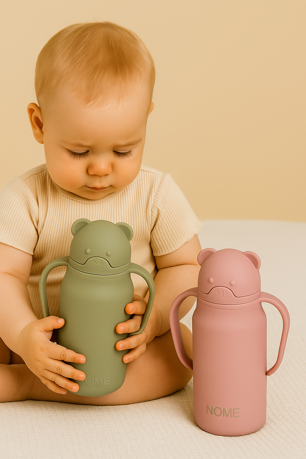 Garrafinha Ursinho com Nome