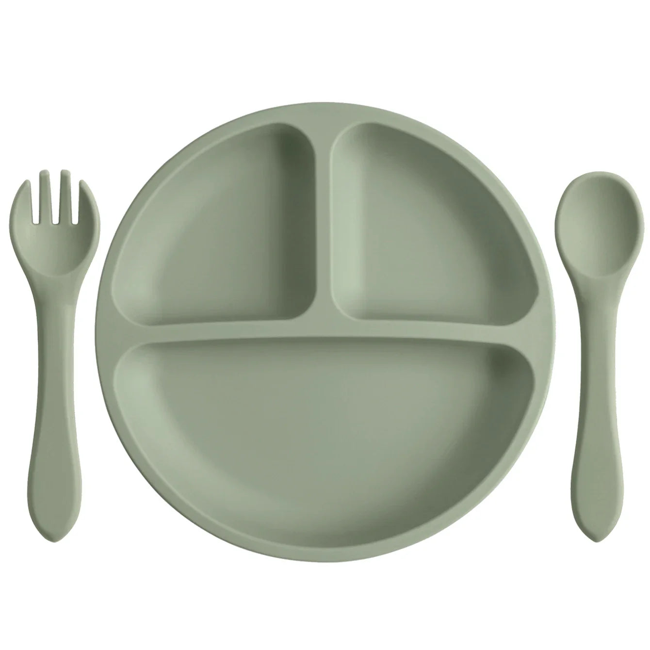 Meu Primeiro Pratinho e Talheres de Silicone – Personalizado