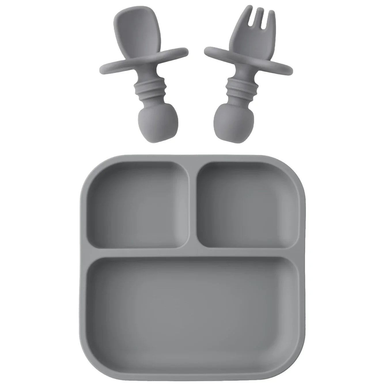 Meu Primeiro Pratinho e Talheres de Treinamento – Personalizado